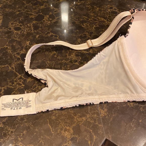 Maidenform Body leopard underwire padded bra size 38D - Picture 6 of 8